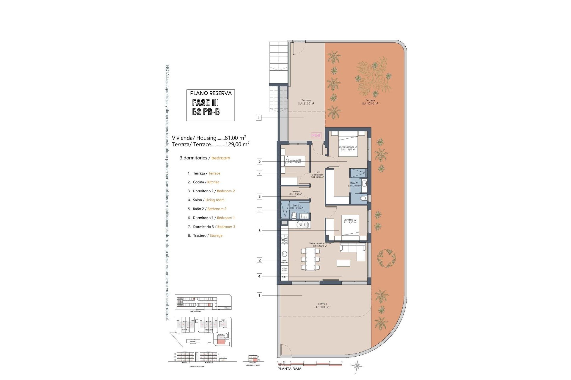 Nýbygging - Ground Floor Bungalow -
Los Alcazares - La Serena Golf