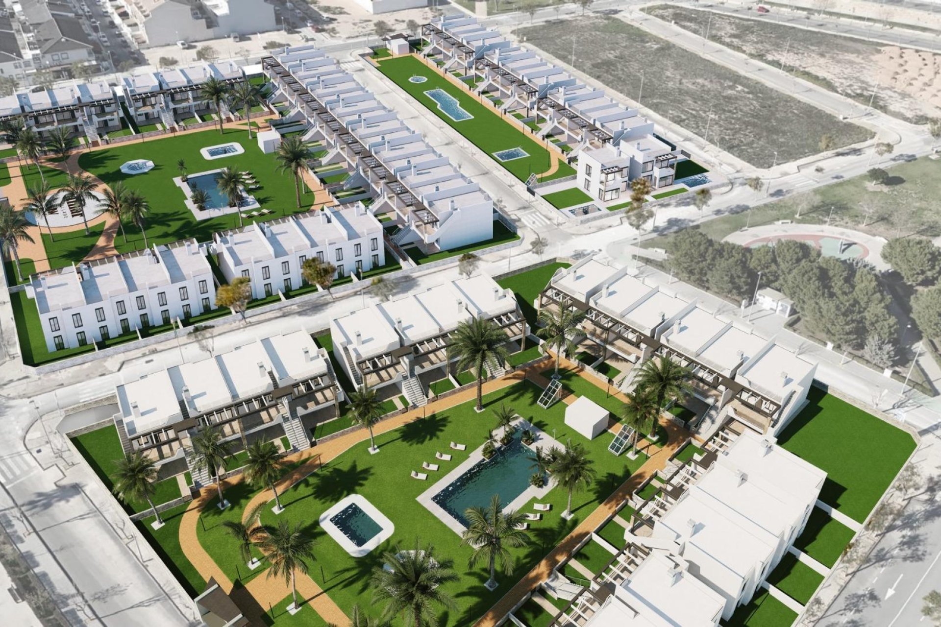 Nýbygging - Ground Floor Bungalow -
Pilar de la Horadada - pueblo