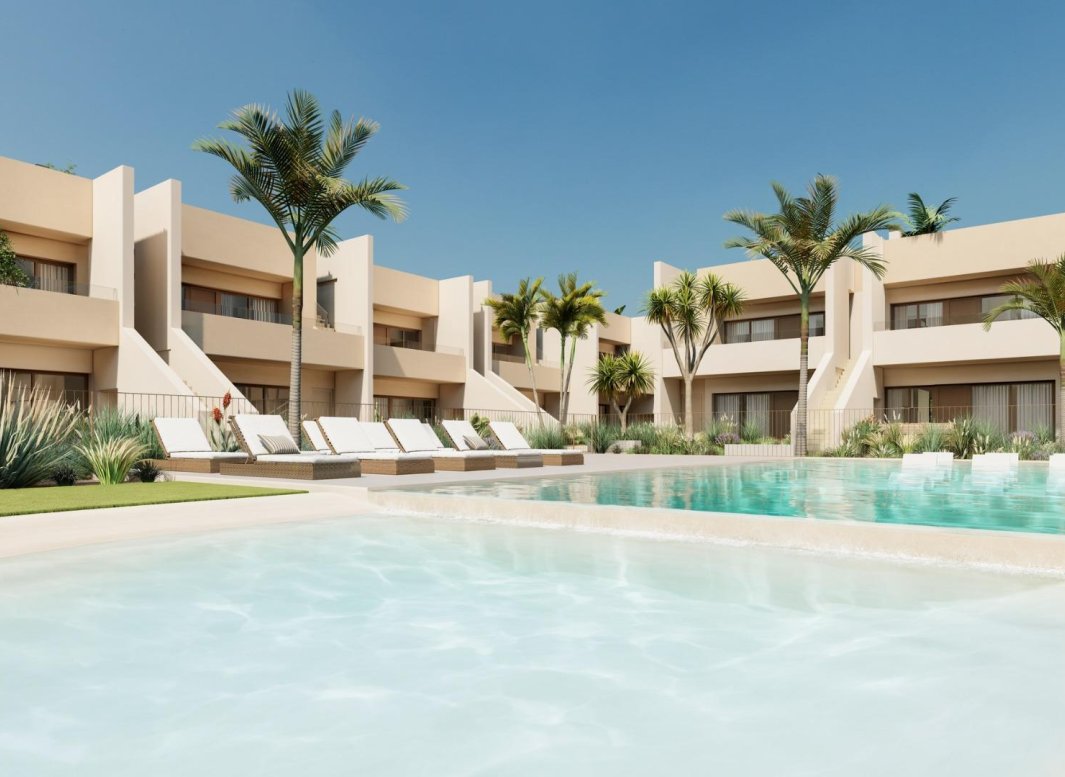 Nýbygging - Ground Floor Bungalow -
San Javier - Roda Golf