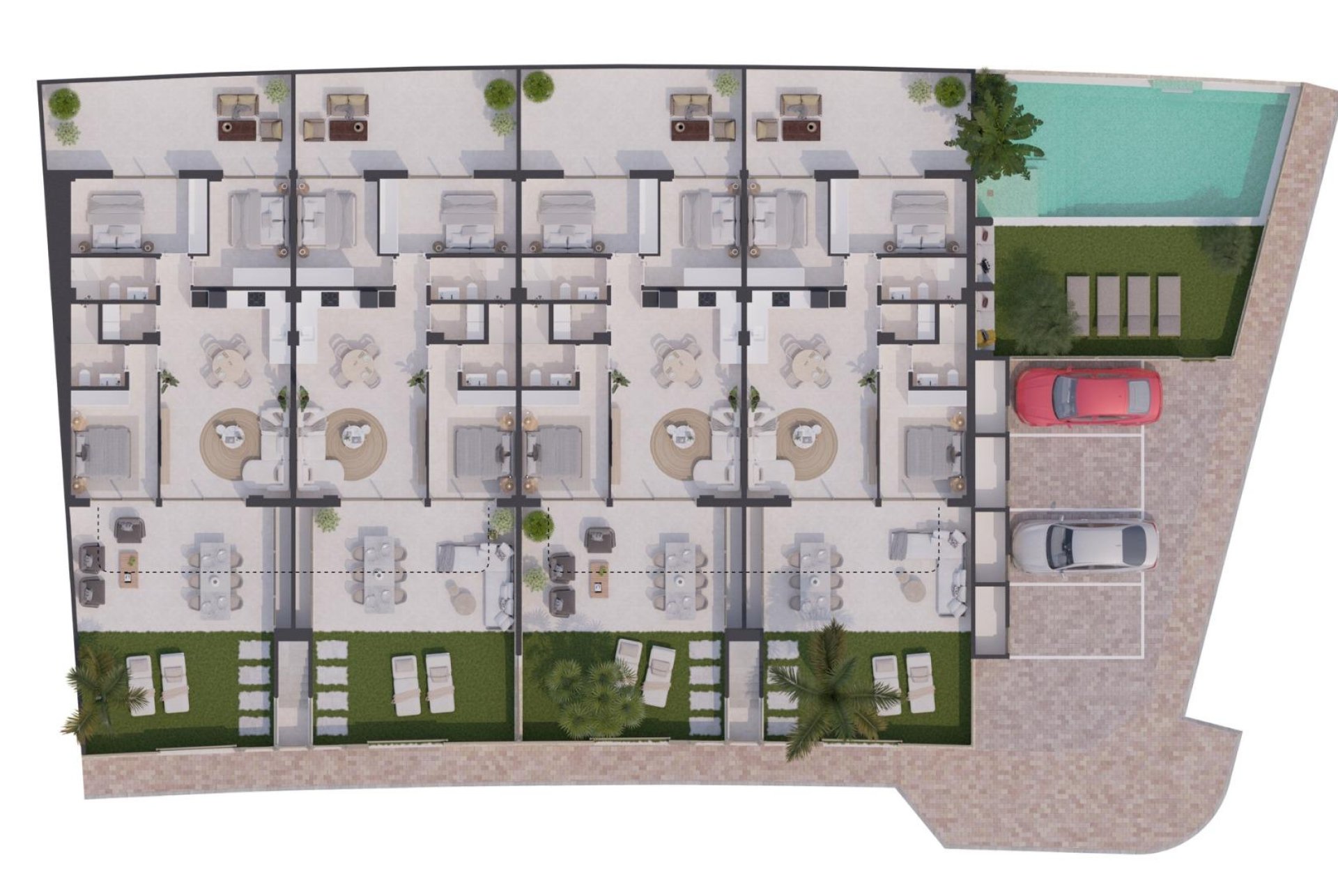 Nýbygging - Ground Floor Bungalow -
San Pedro del Pinatar - Los Cuarteros