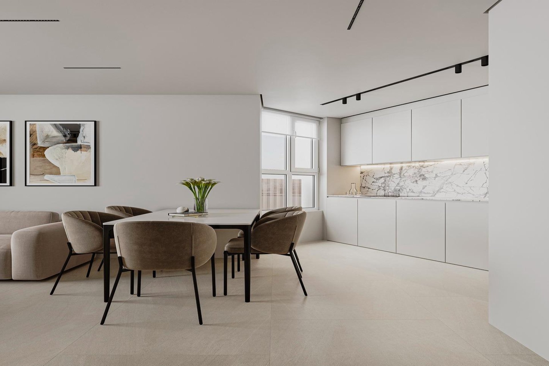 Nýbygging - Íbúð -
Calpe - Playa Cantal Roig