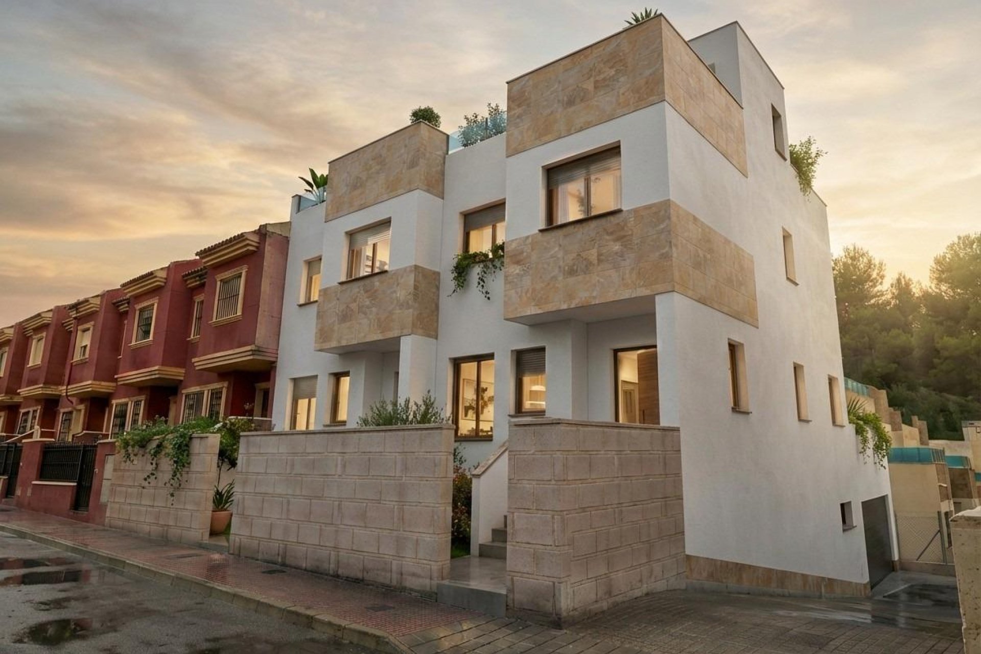 Nýbygging - Raðhús -
Bigastro - pueblo