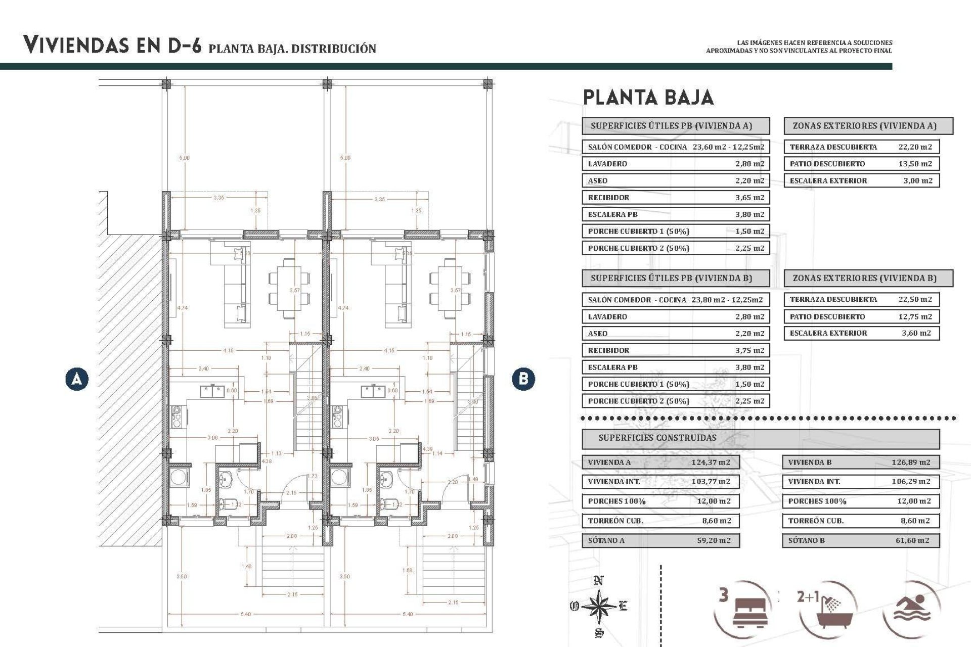 Nýbygging - Raðhús -
Bigastro - pueblo