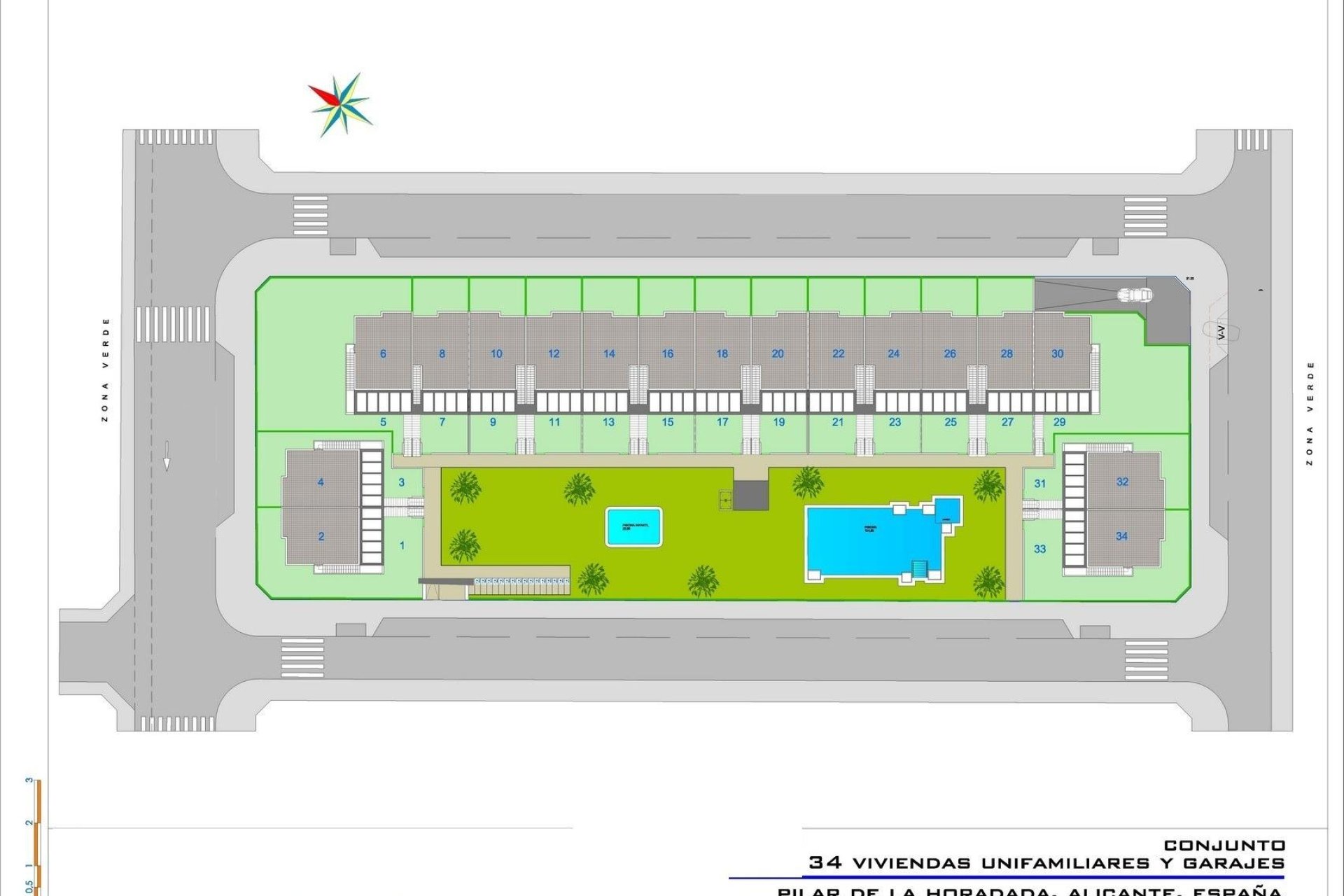 Nýbygging - Raðhúshæð -
Pilar de la Horadada - pueblo