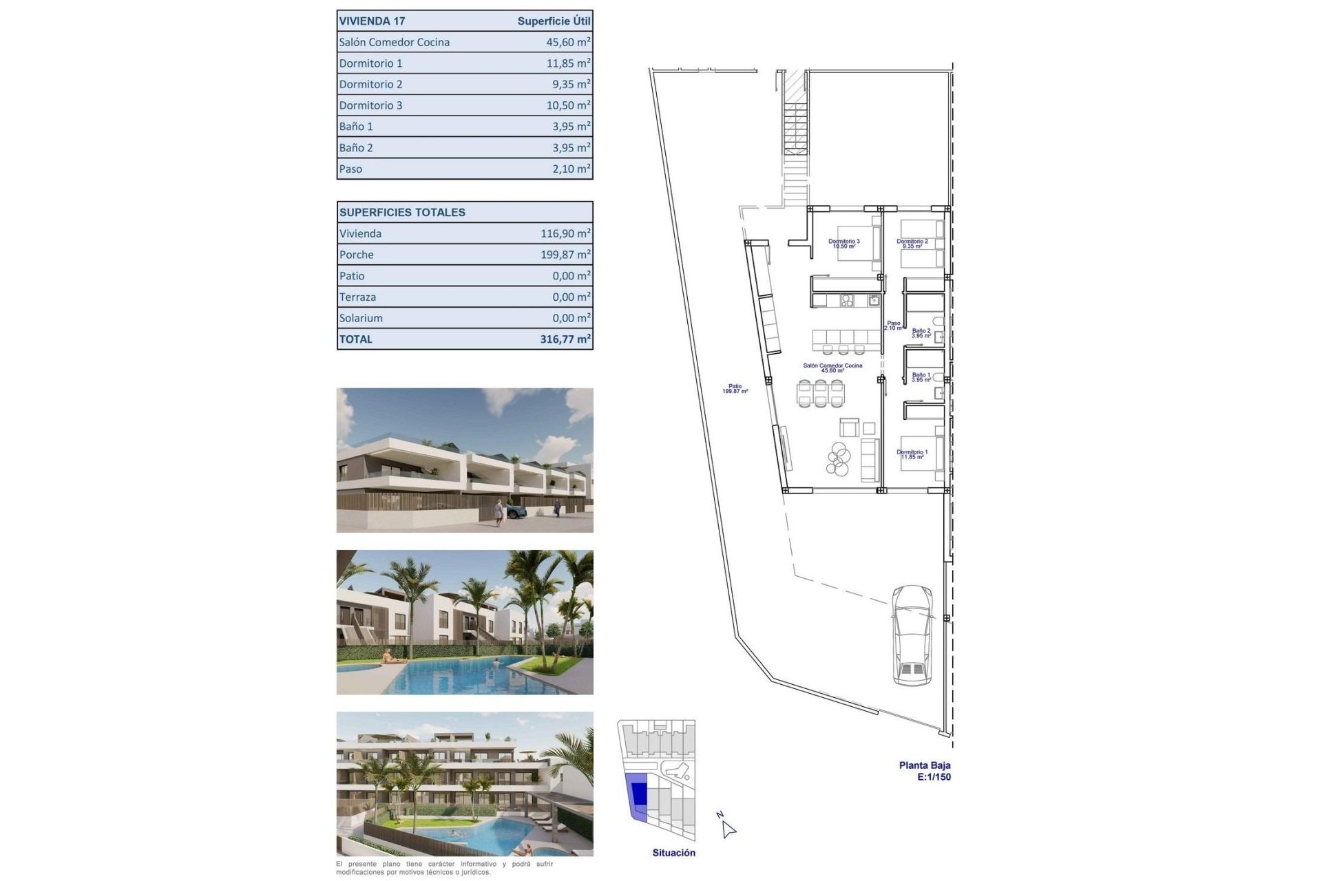 Nýbygging - Raðhúshæð -
Pilar de la Horadada - pueblo