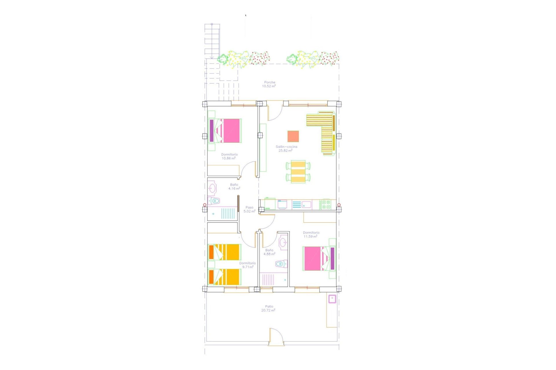 Nýbygging - Raðhúshæð -
San Javier - pueblo