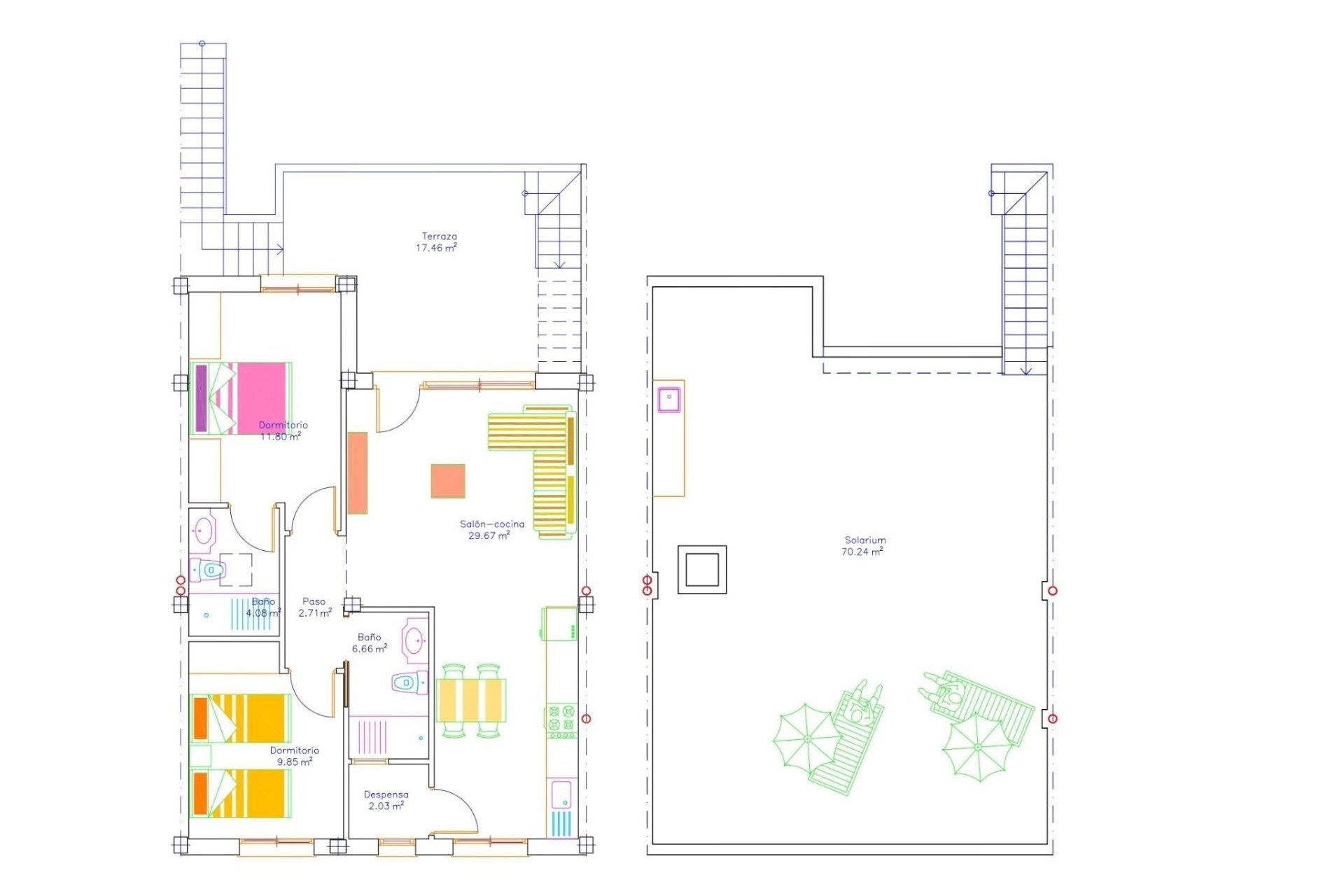 Nýbygging - Raðhúshæð -
San Javier - pueblo