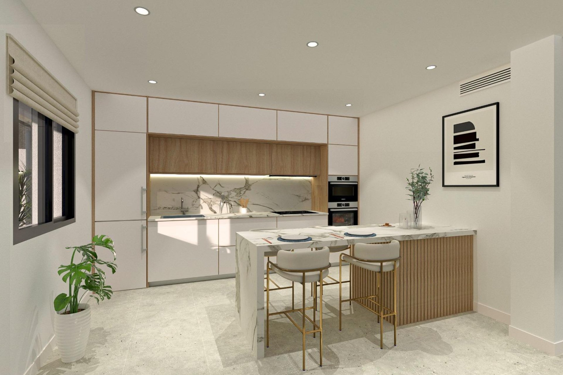 Nýbygging - Raðhúshæð -
San Pedro del Pinatar - Las Esperanzas