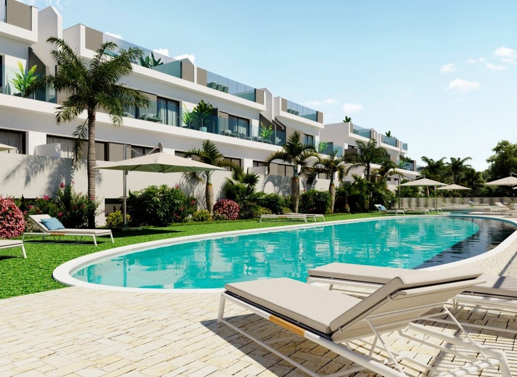 Nýbygging - Raðhúshæð -
Torrevieja - Lago Jardín II