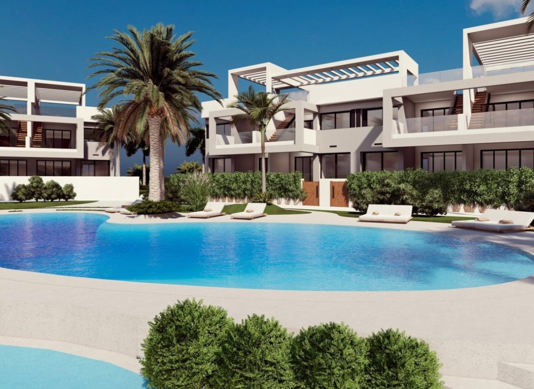Nýbygging - Raðhúshæð -
Torrevieja - Los Balcones