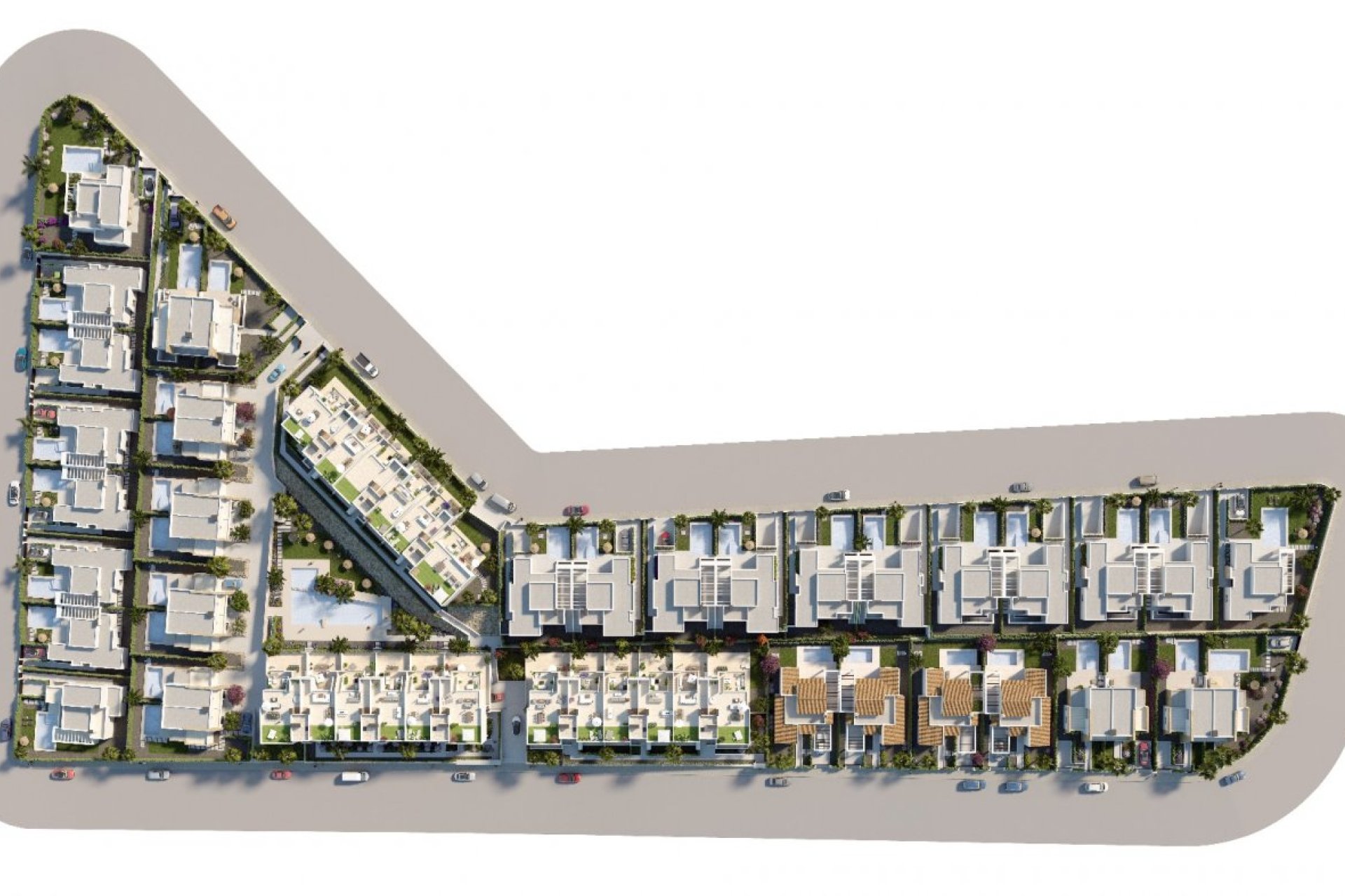 Nýbygging - Semidetached -
Algorfa - La Finca Golf