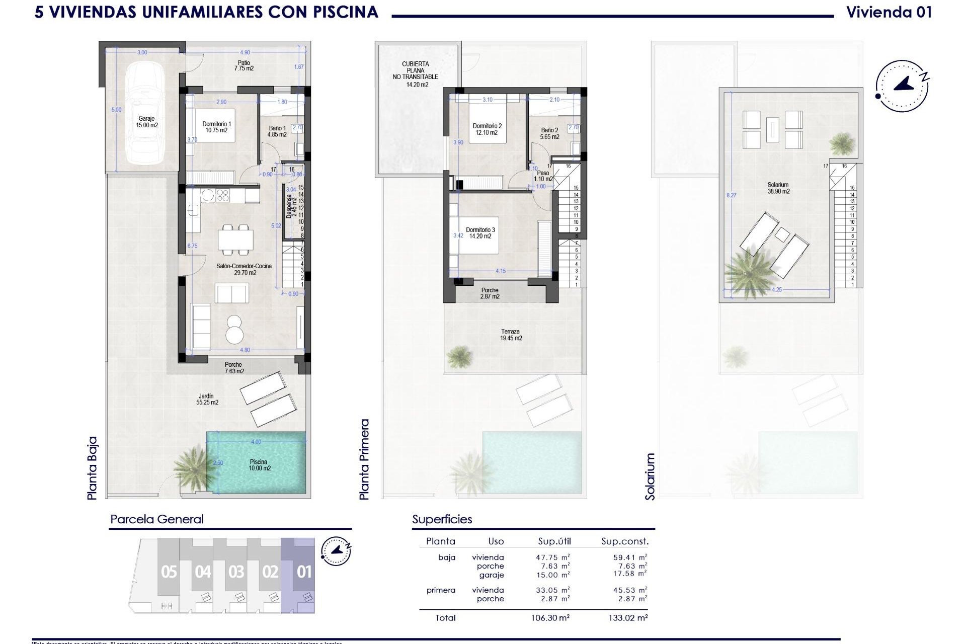 Nýbygging - Semidetached -
San Pedro del Pinatar - Polideportivo