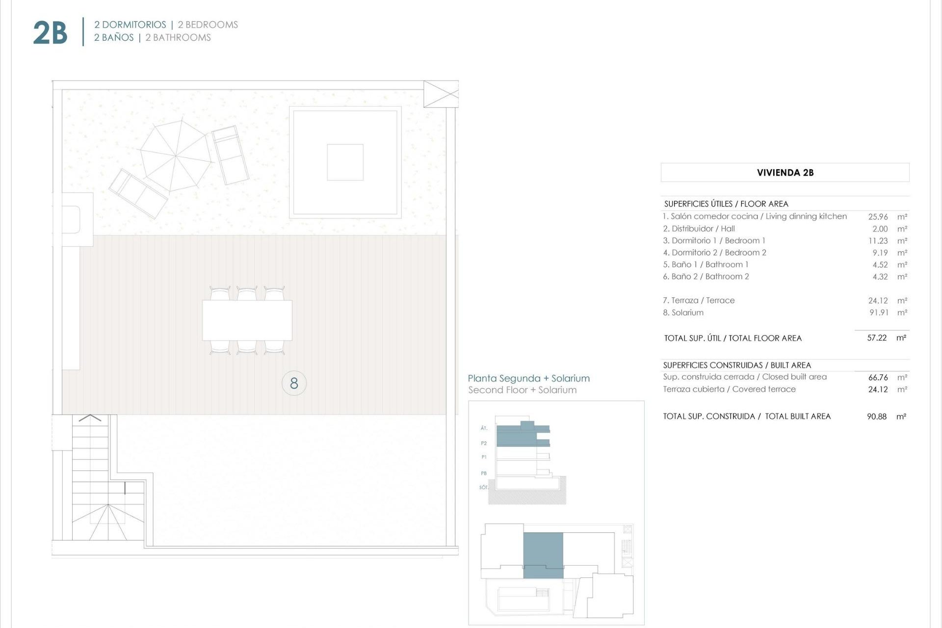 Nýbygging - Þakíbúð -
Benijofar - Pueblo