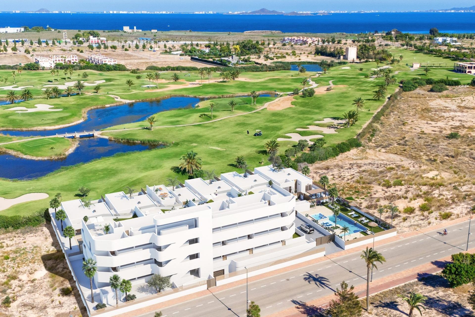 Nýbygging - Þakíbúð -
Los Alcazares - Serena Golf