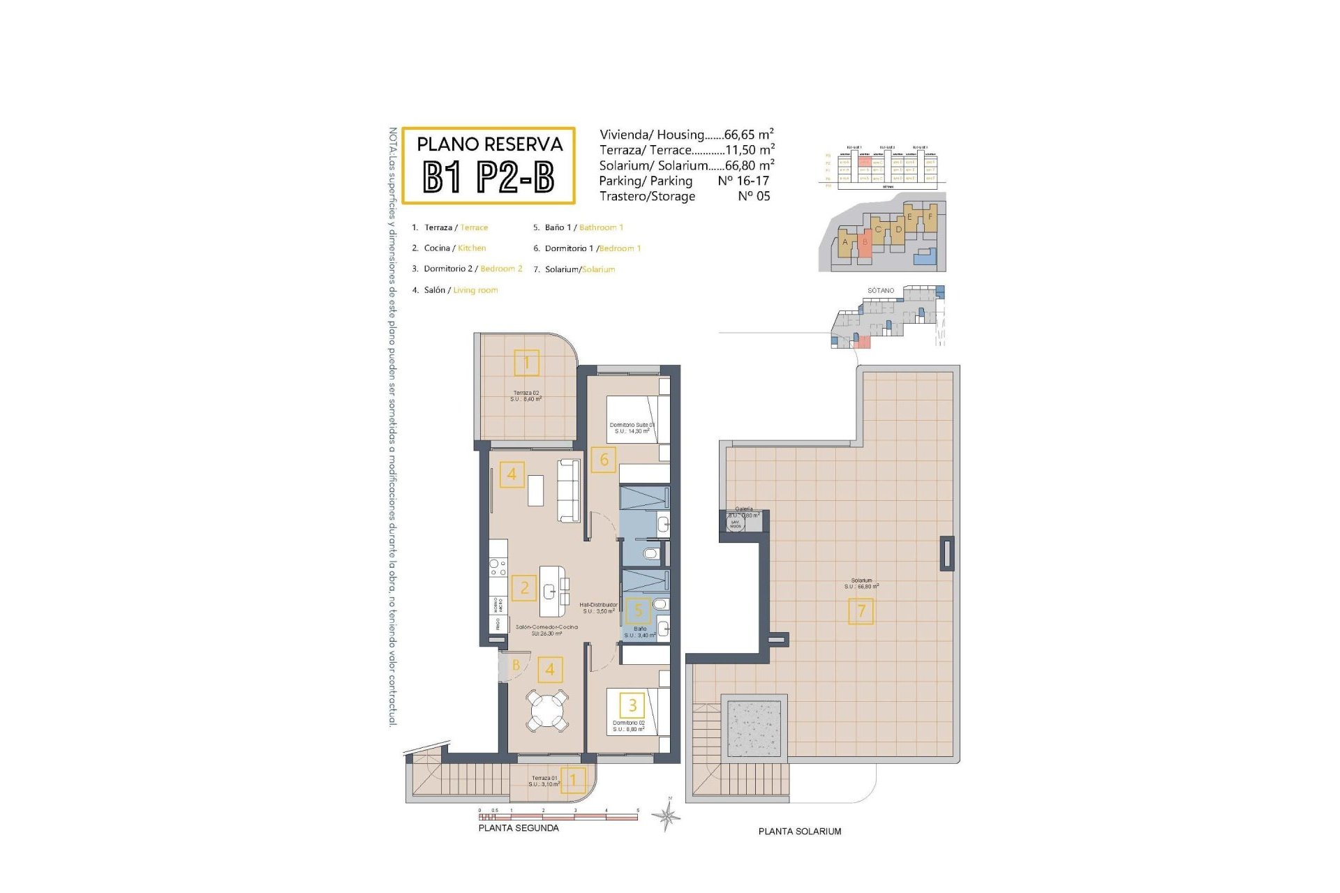 Nýbygging - Þakíbúð -
Los Alcazares - Serena Golf