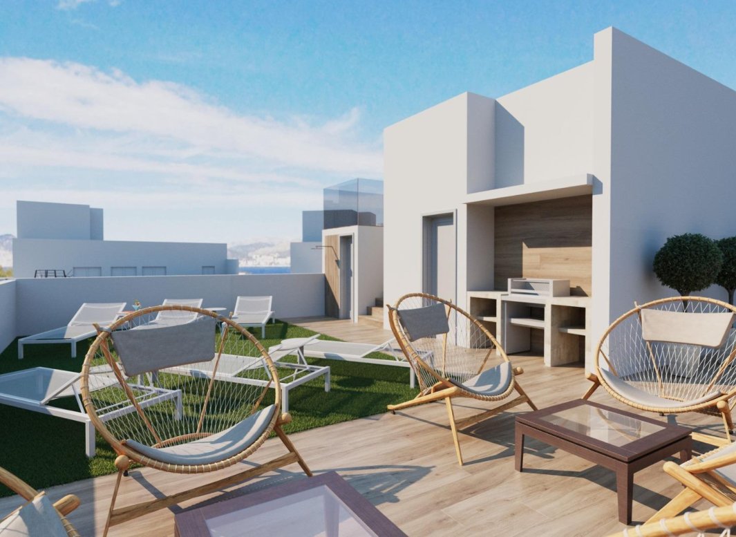 Nýbygging - Þakíbúð -
Torrevieja - Playa de los Locos