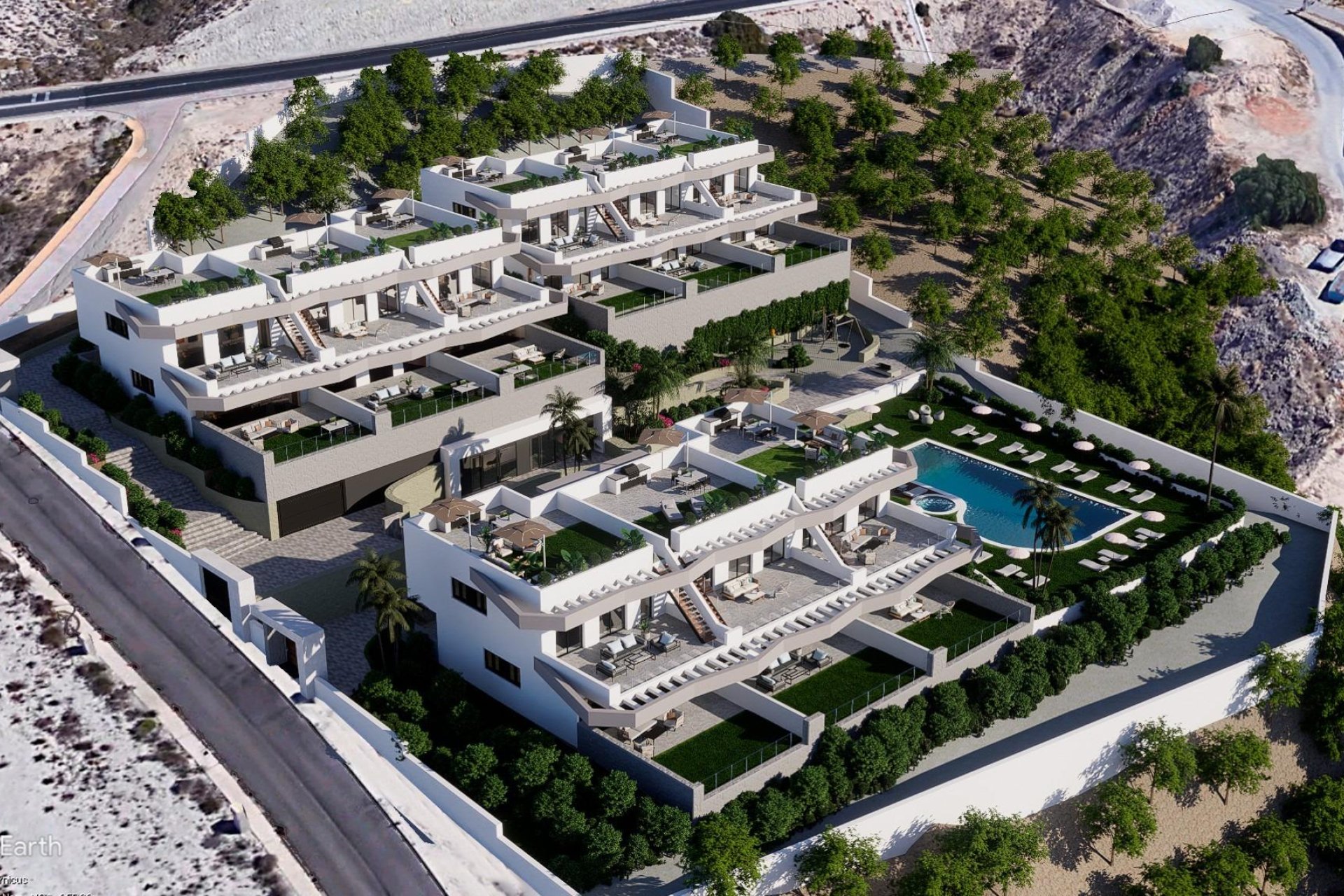 Nýbygging - Top Floor Bungalow -
Finestrat - Balcón De Finestrat