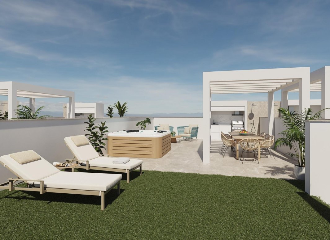 Nýbygging - Top Floor Bungalow -
Pilar de la Horadada - Parque Ramon eugenio Escudero