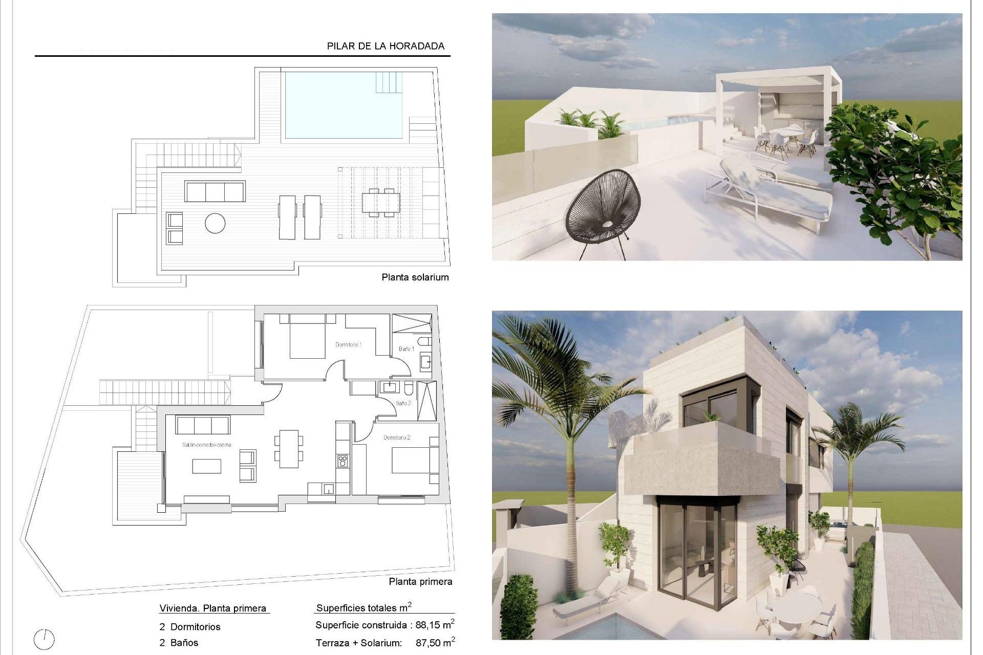 Nýbygging - Top Floor Bungalow -
Pilar de la Horadada - pueblo