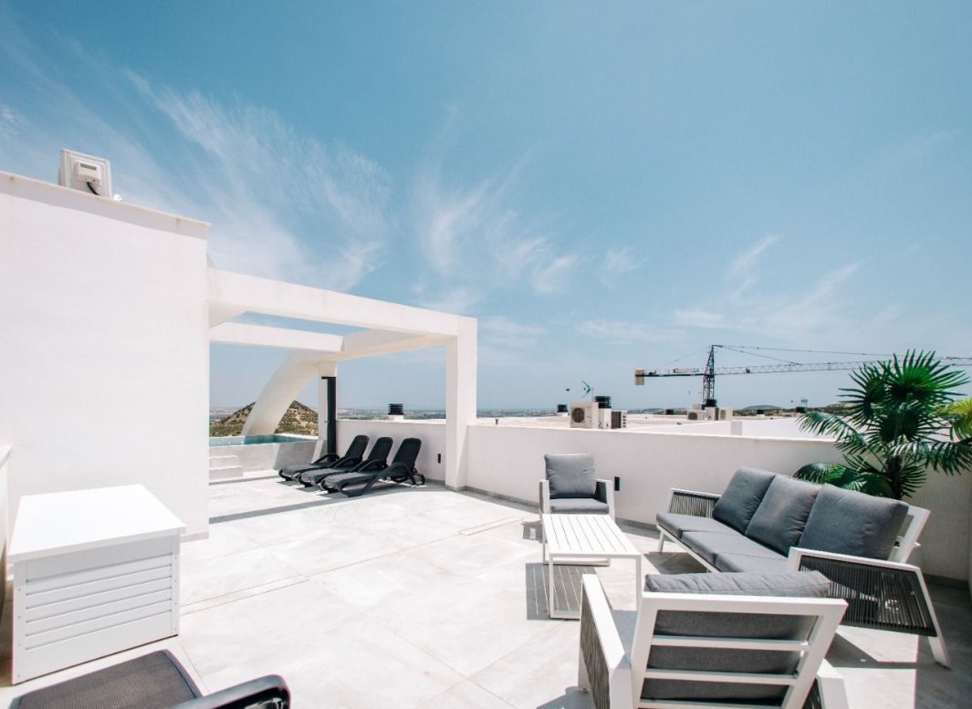 Nýbygging - Top Floor Bungalow -
Rojales - La Marquesa Golf