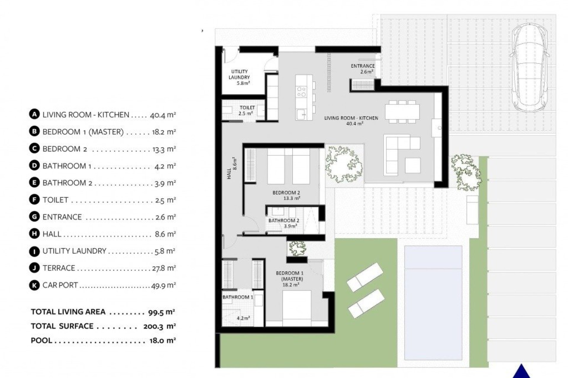 Nýbygging - Villa -
Baños y Mendigo - Altaona Golf