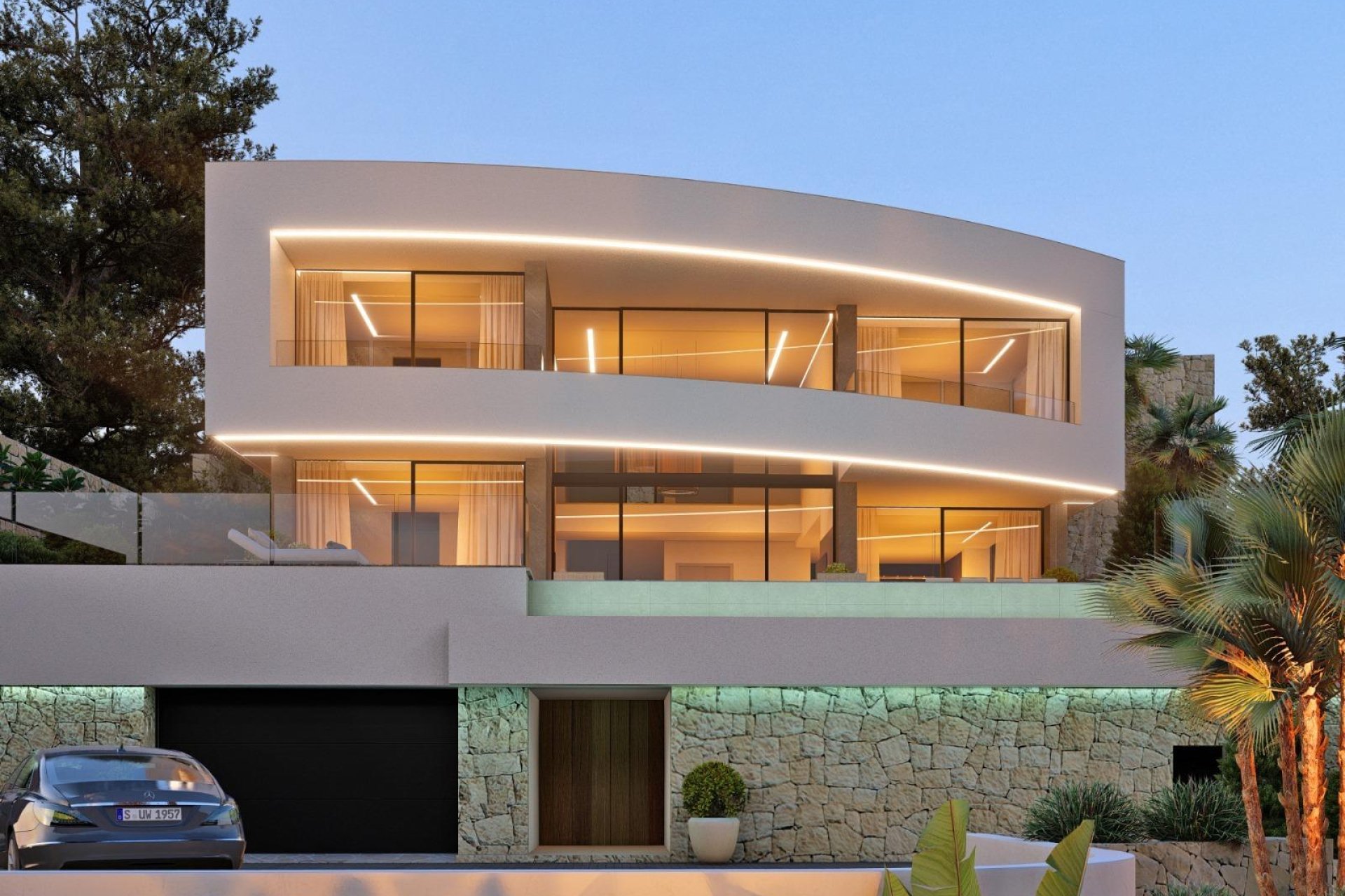 Nýbygging - Villa -
Calpe - Empedrola