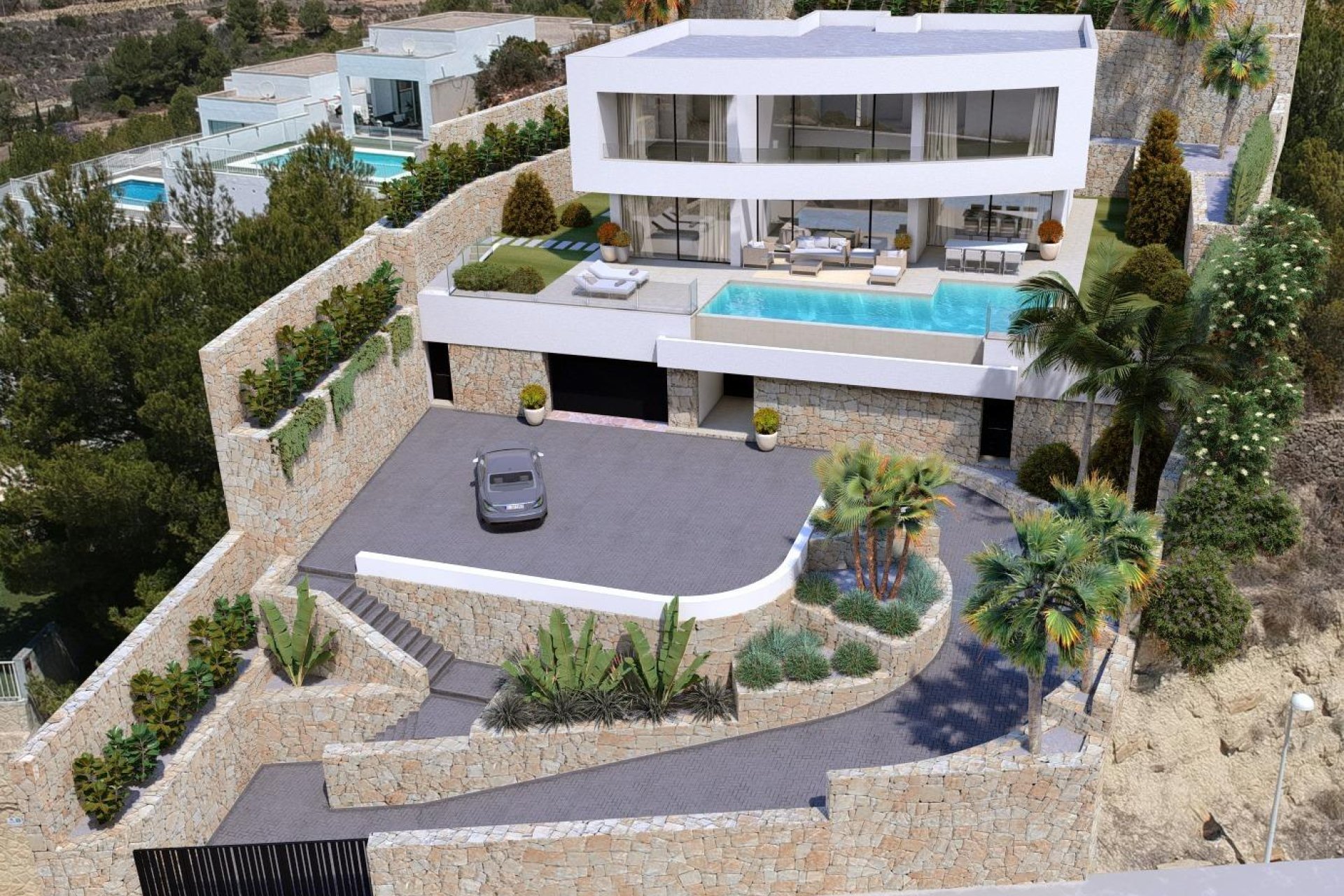 Nýbygging - Villa -
Calpe - Empedrola