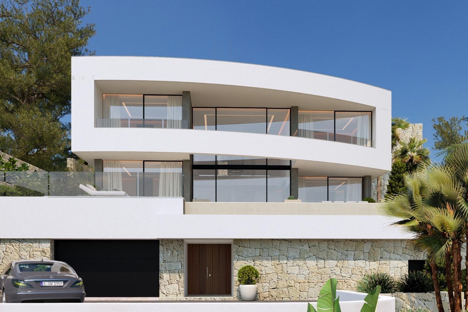 Nýbygging - Villa -
Calpe - Empedrola