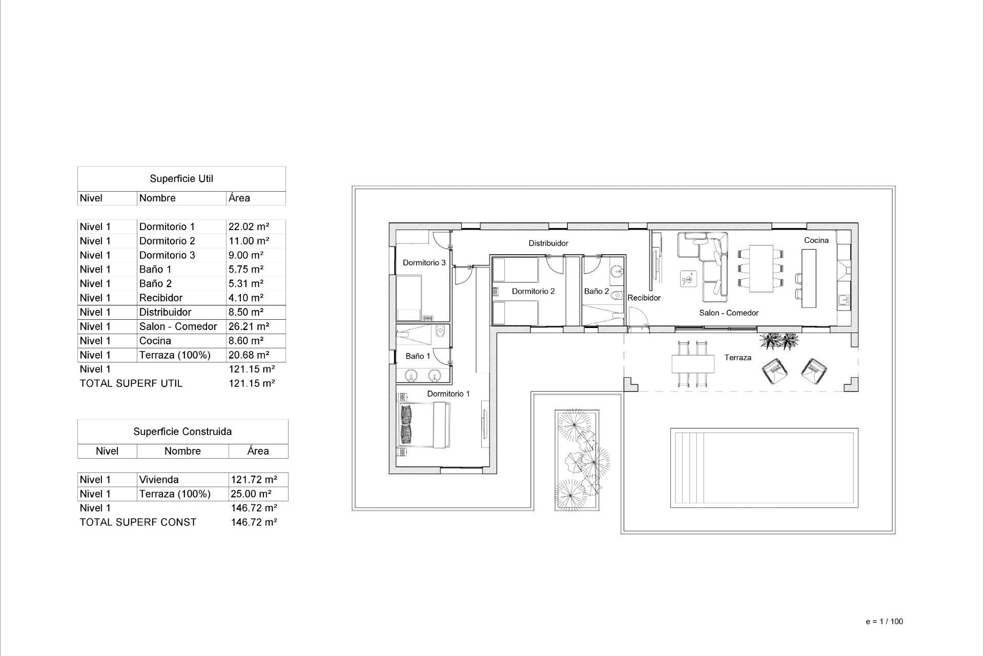 Nýbygging - Villa -
Pinoso - Lel