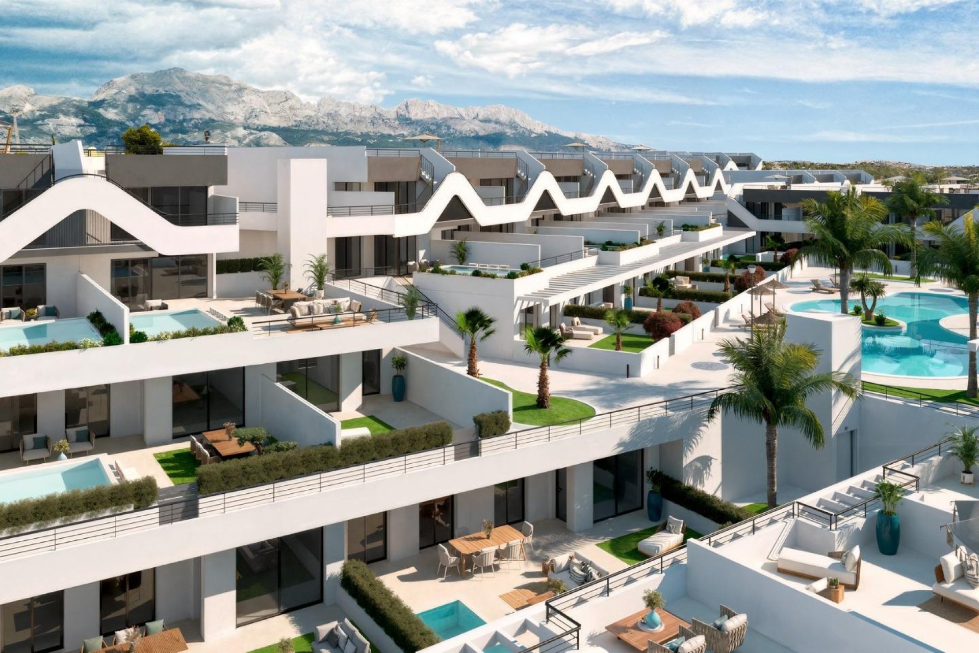 Obra nueva - Apartamento -
Alfas del Pí - Alfaz del Sol