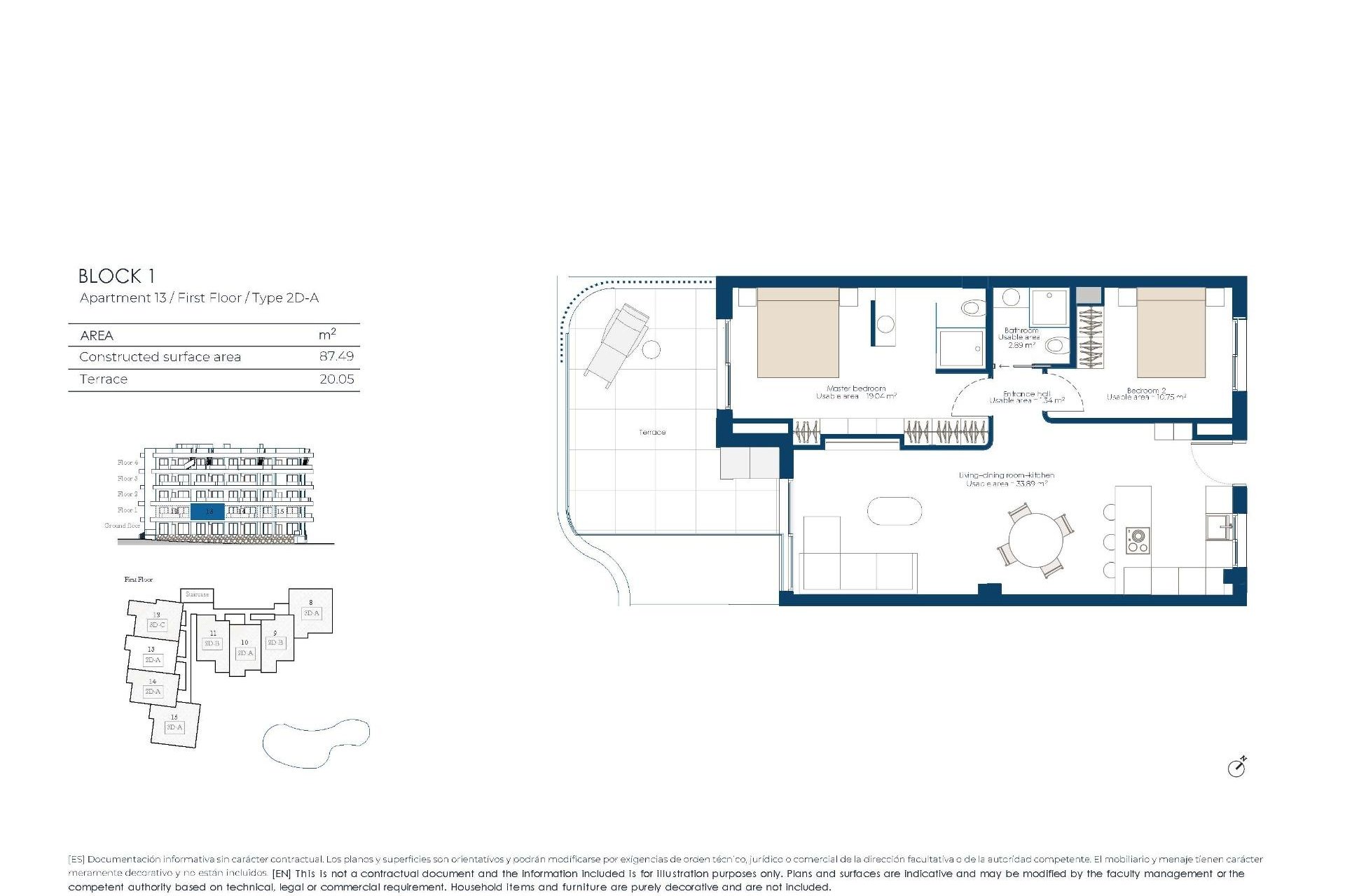 Obra nueva - Apartamento -
Baños y Mendigo - El Valle Golf