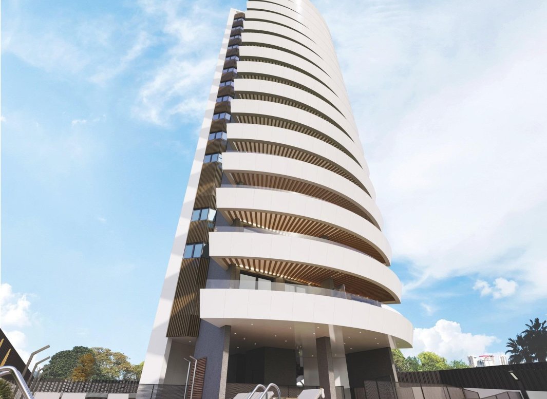 Obra nueva - Apartamento -
Calpe - Playa Cantal Roig