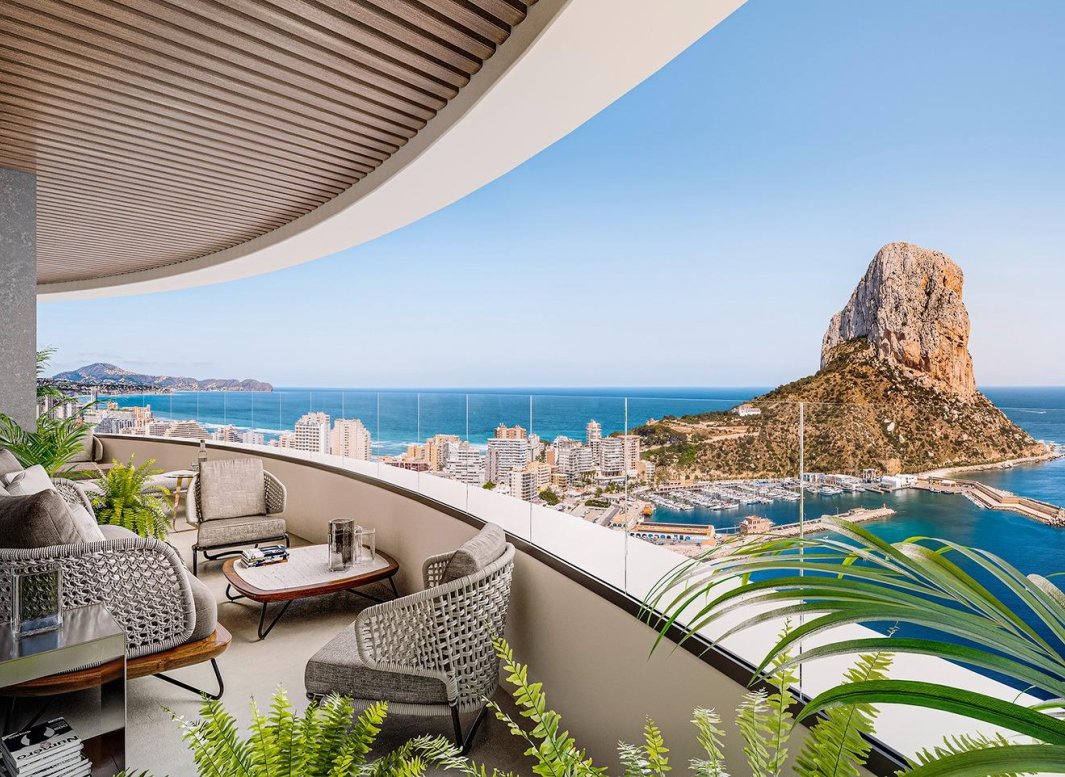 Obra nueva - Apartamento -
Calpe - Playa Cantal Roig