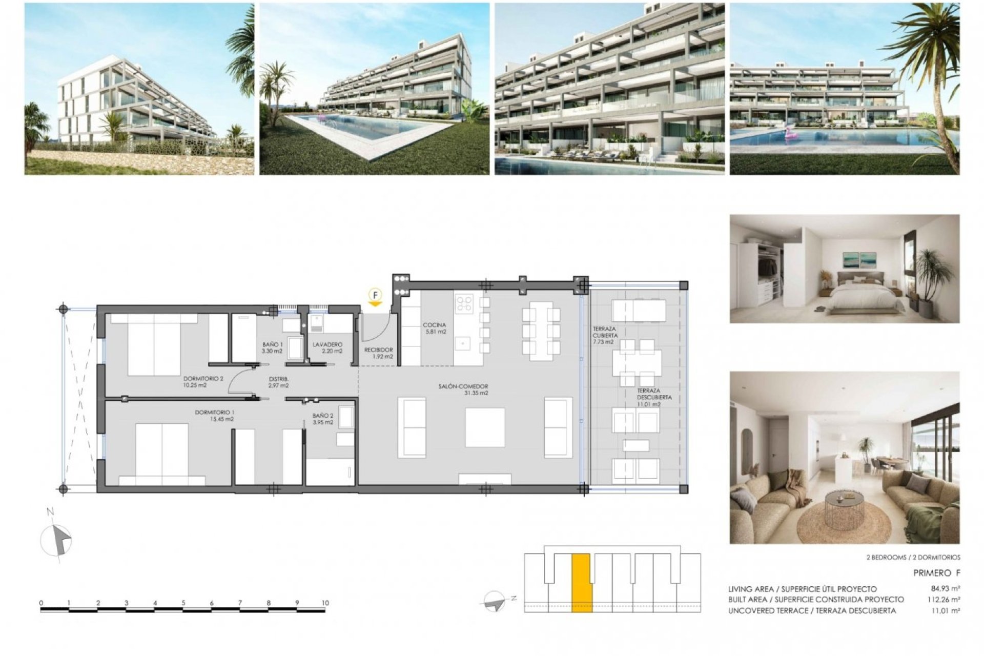 Obra nueva - Apartamento/ piso -
Cartagena - Mar De Cristal