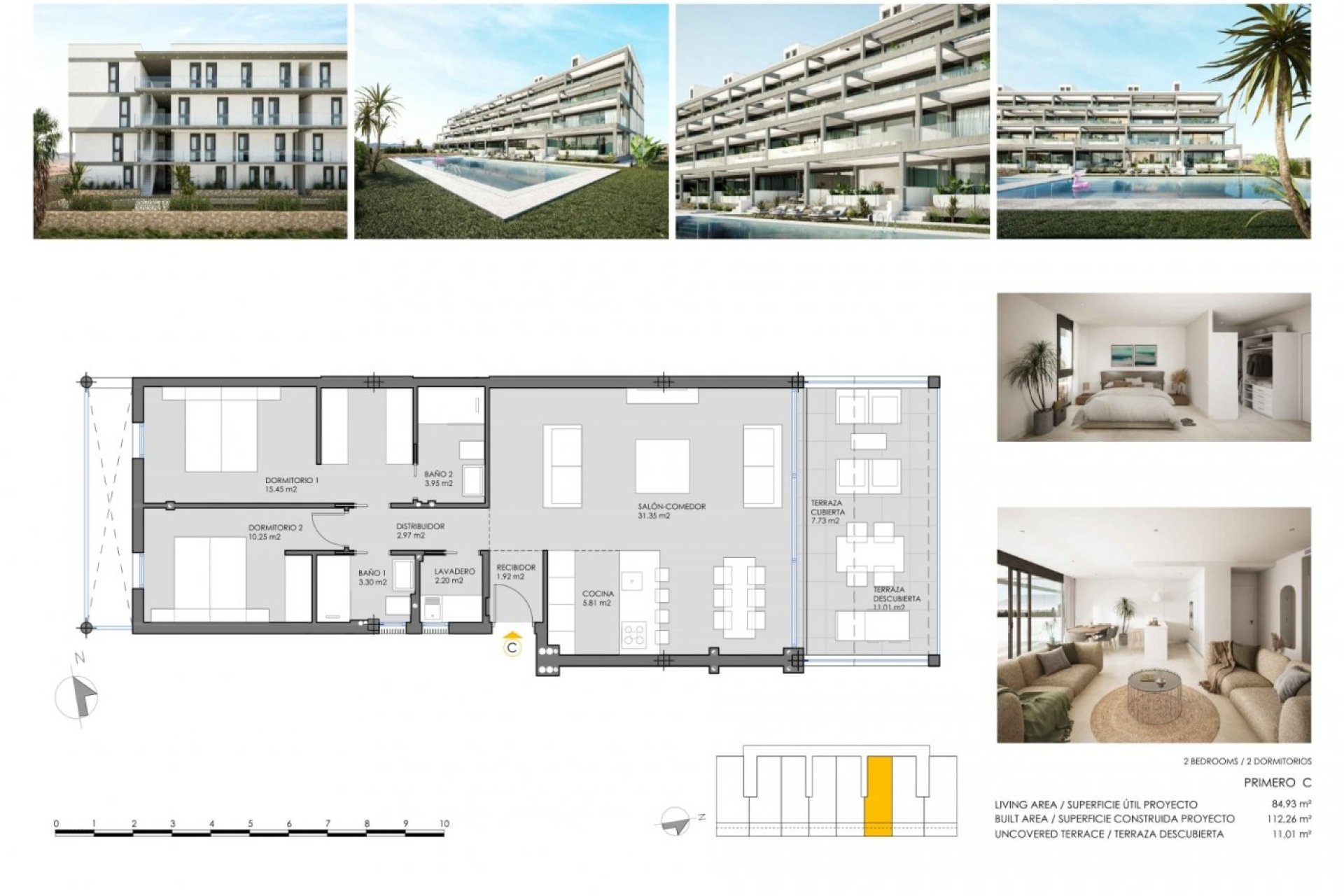 Obra nueva - Apartamento/ piso -
Cartagena - Mar De Cristal