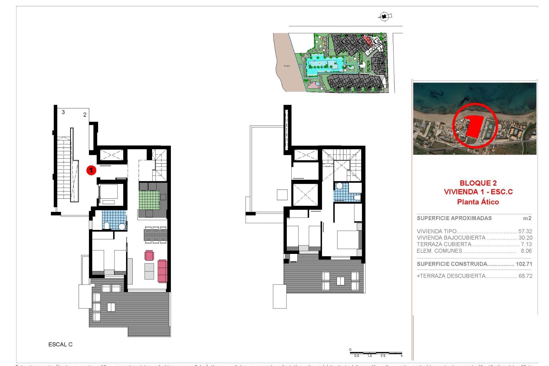 Obra nueva - Apartamento / piso -
Denia - L´Estanyó (Marinas)