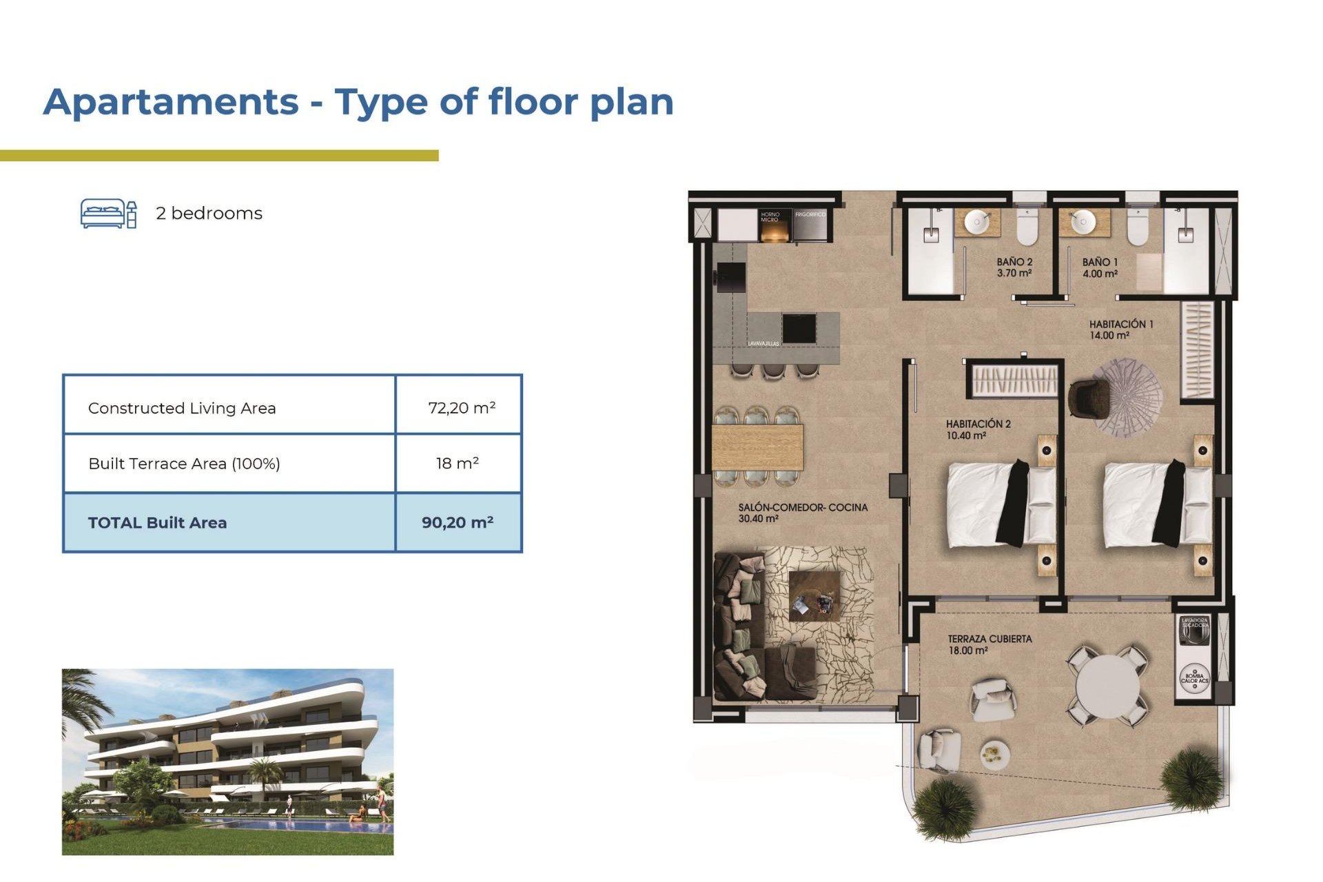 Obra nueva - Apartamento/ piso -
Orihuela Costa - La Ciñuelica