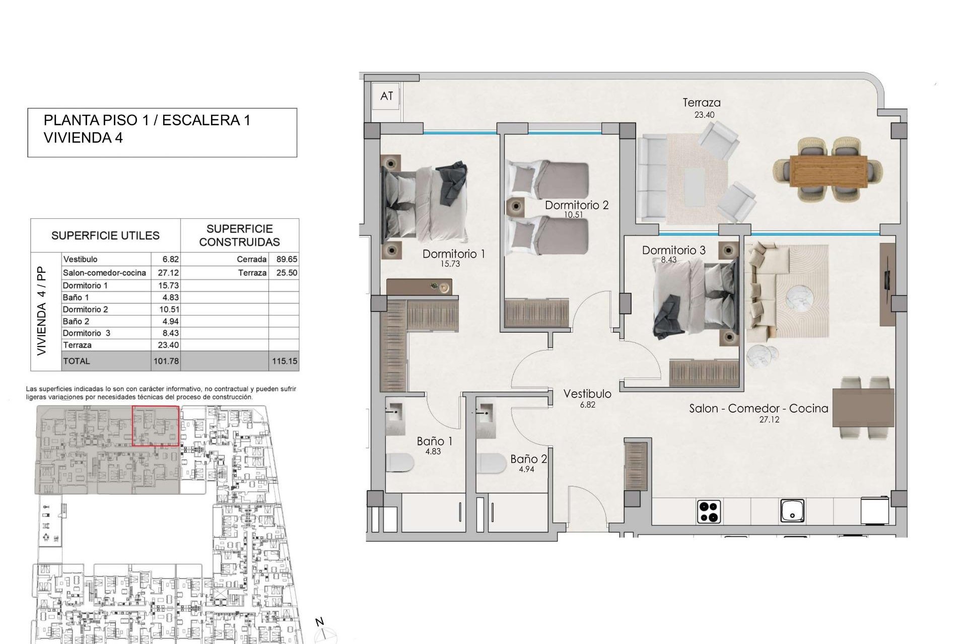 Obra nueva - Apartamento/ piso -
Santa Pola - Estacion de autobuses