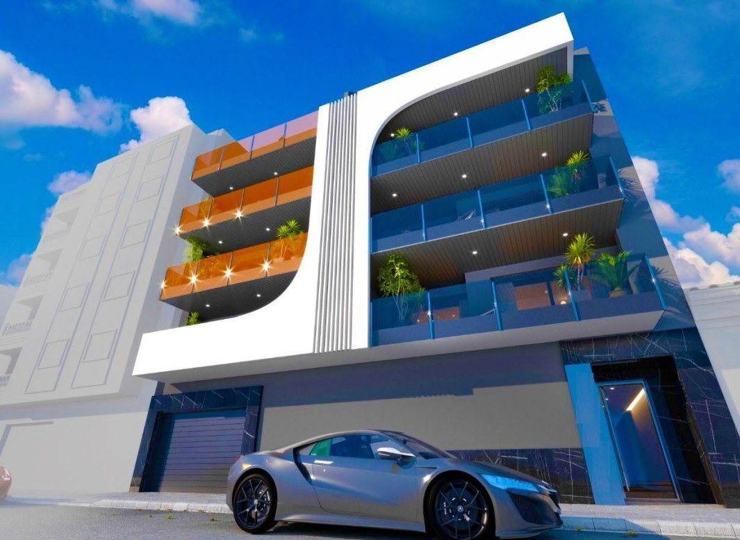 Obra nueva - Apartamento/ piso -
Torrevieja - Centro