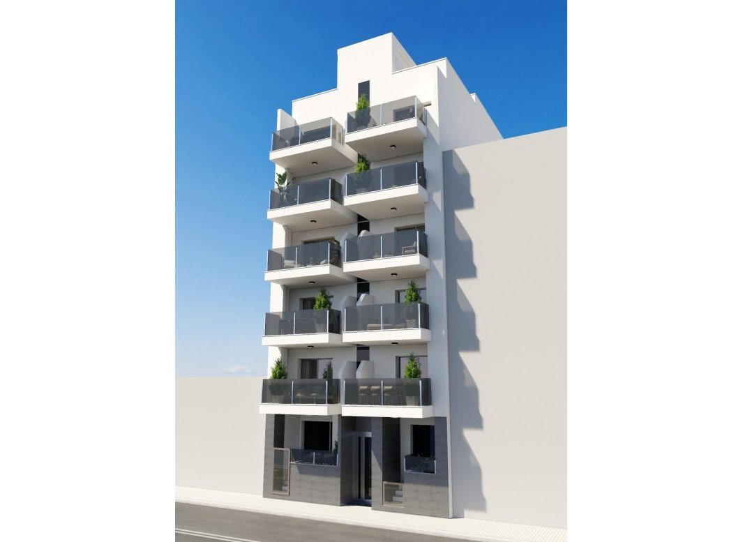 Obra nueva - Apartamento / piso -
Torrevieja - Playa de El Cura