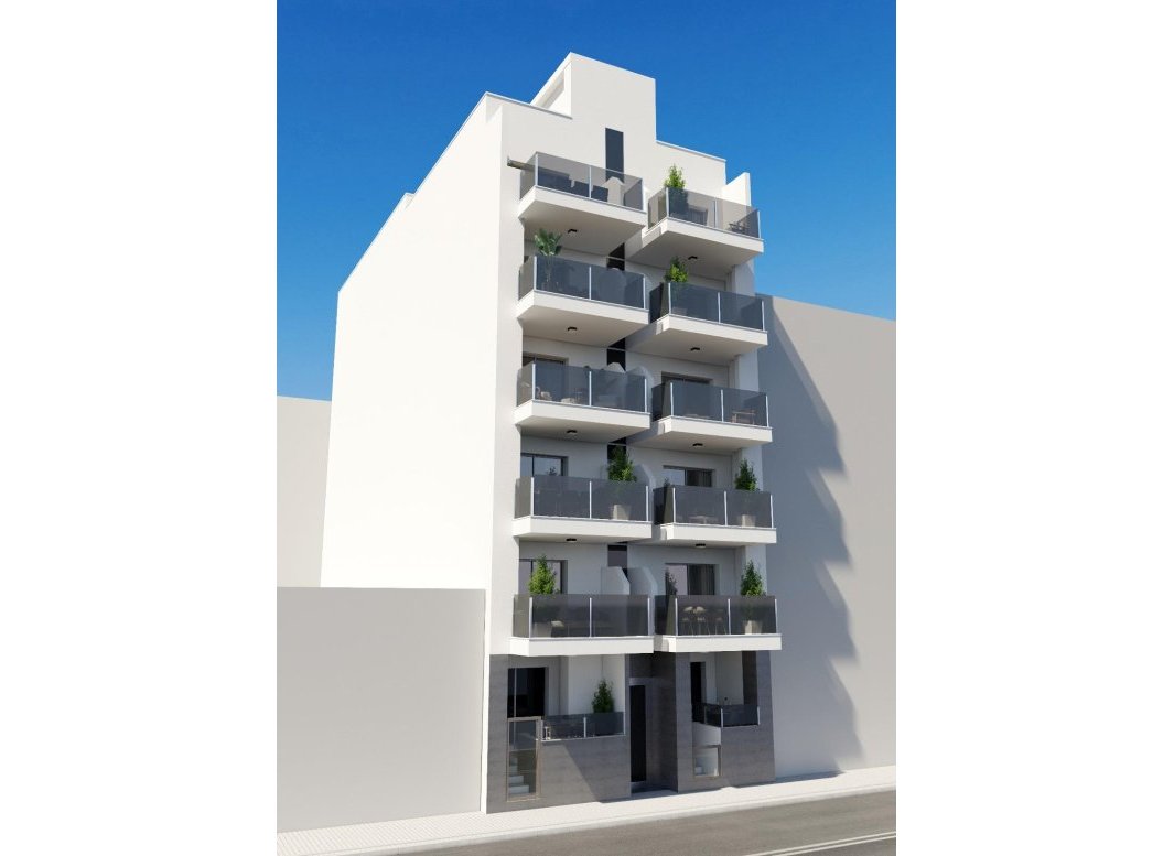 Obra nueva - Apartamento / piso -
Torrevieja - Playa de El Cura