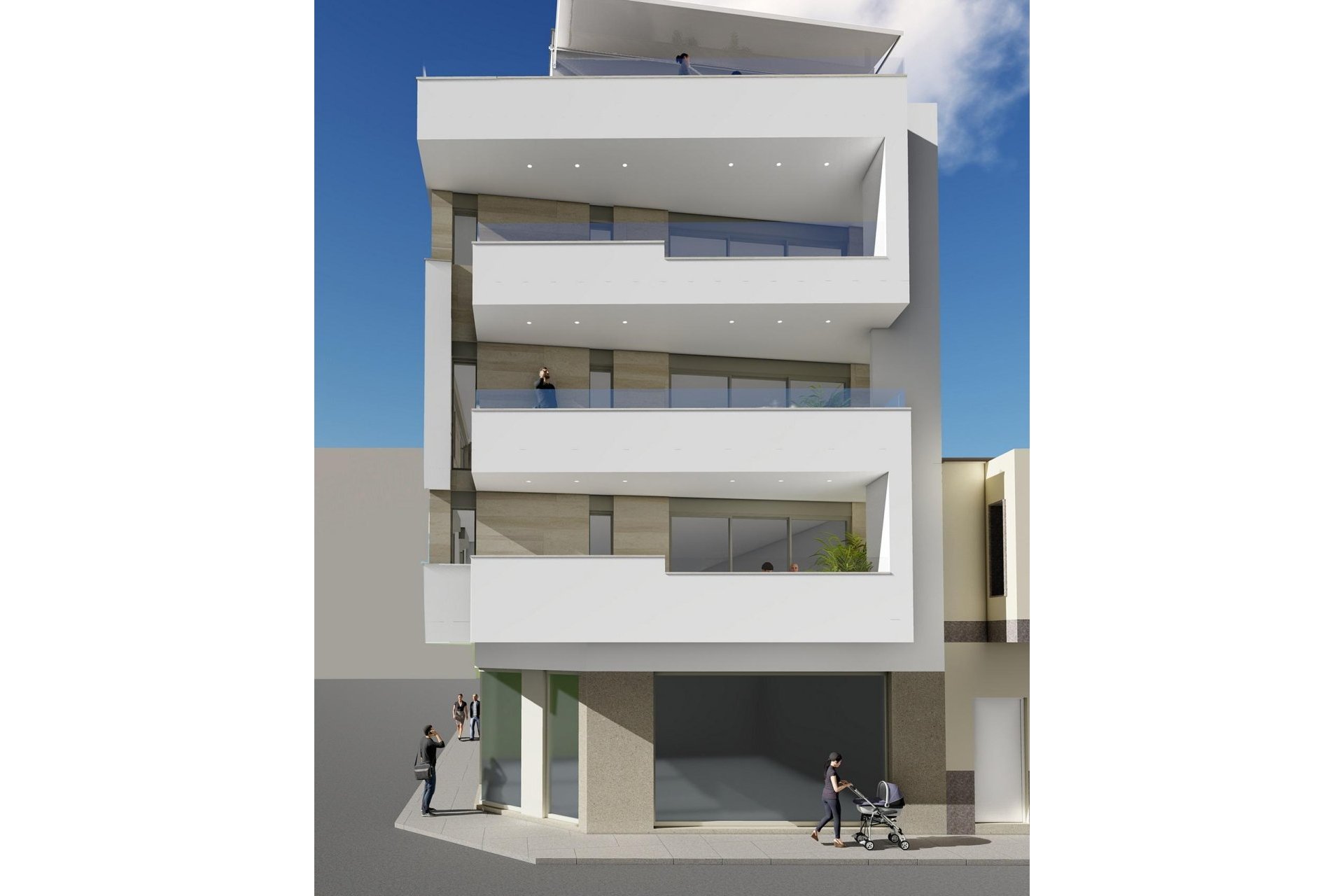 Obra nueva - Apartamento/ piso -
Torrevieja - Playa del Cura