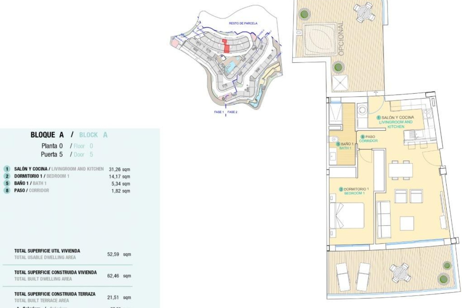 Obra nueva - Apartamento planta baja -
Aguilas - Isla Del Fraile
