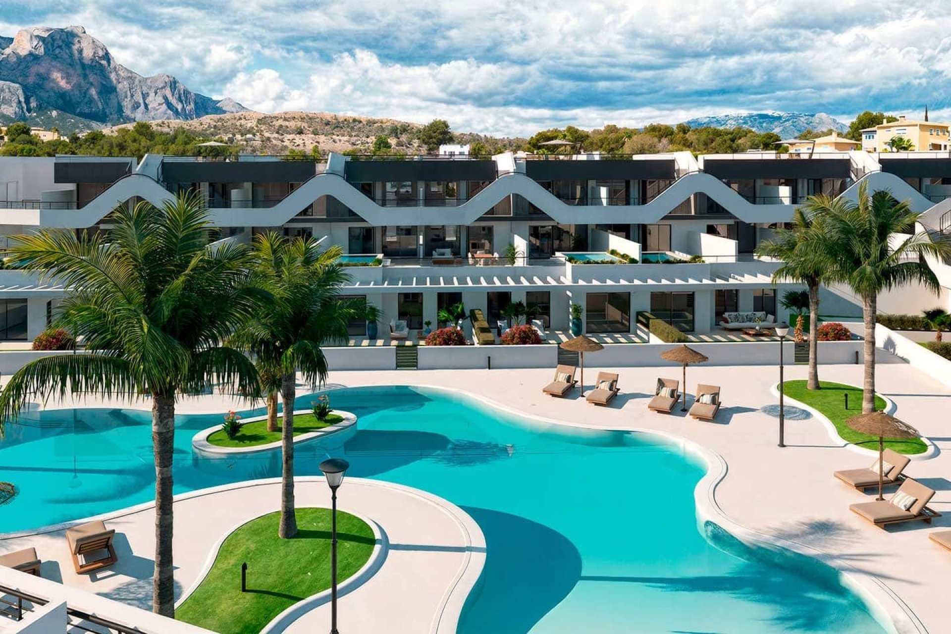 Obra nueva - Apartamento planta baja -
Alfas del Pí - Alfaz del Sol