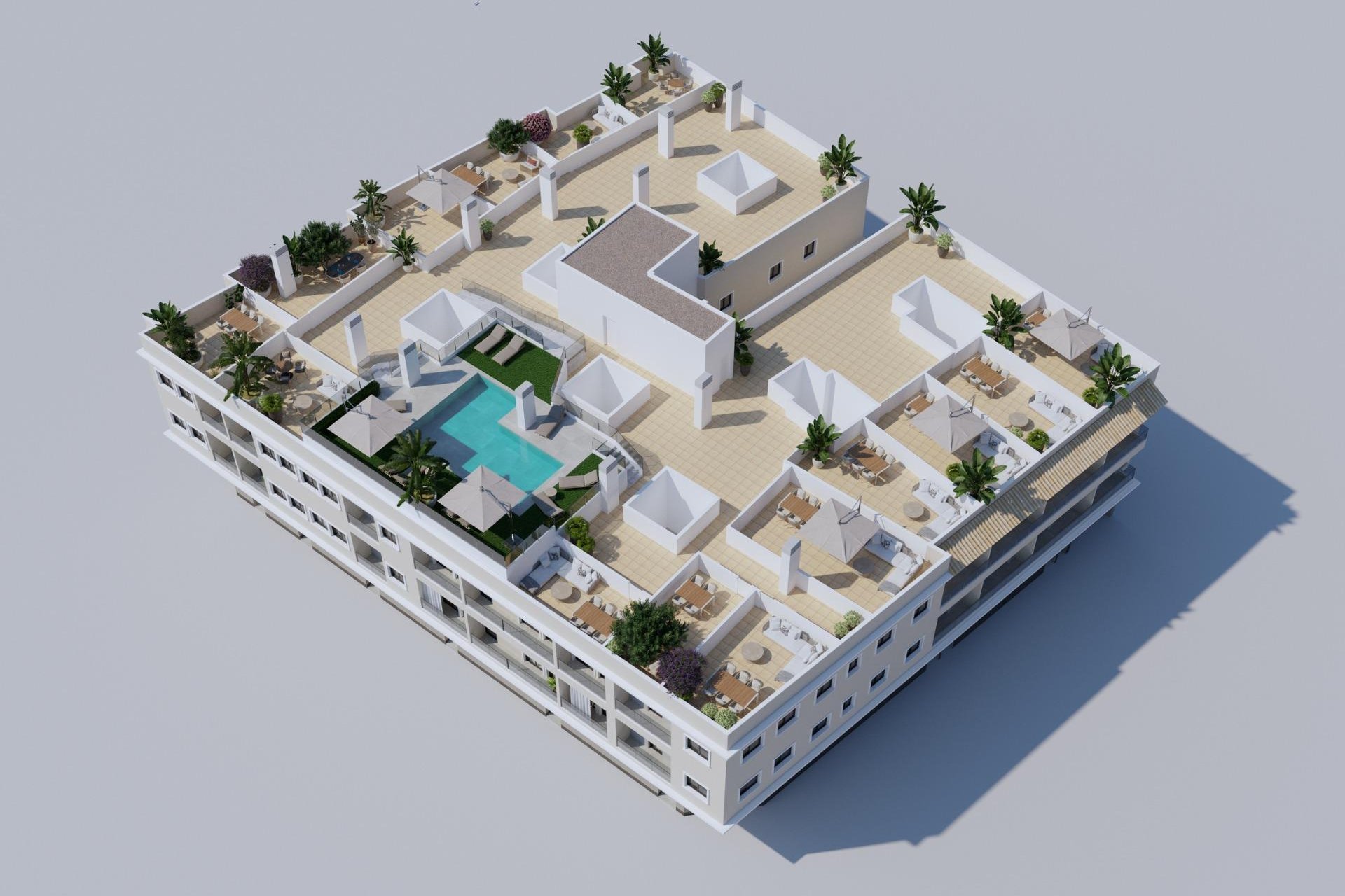 Obra nueva - Apartamento planta baja -
Algorfa - Pueblo