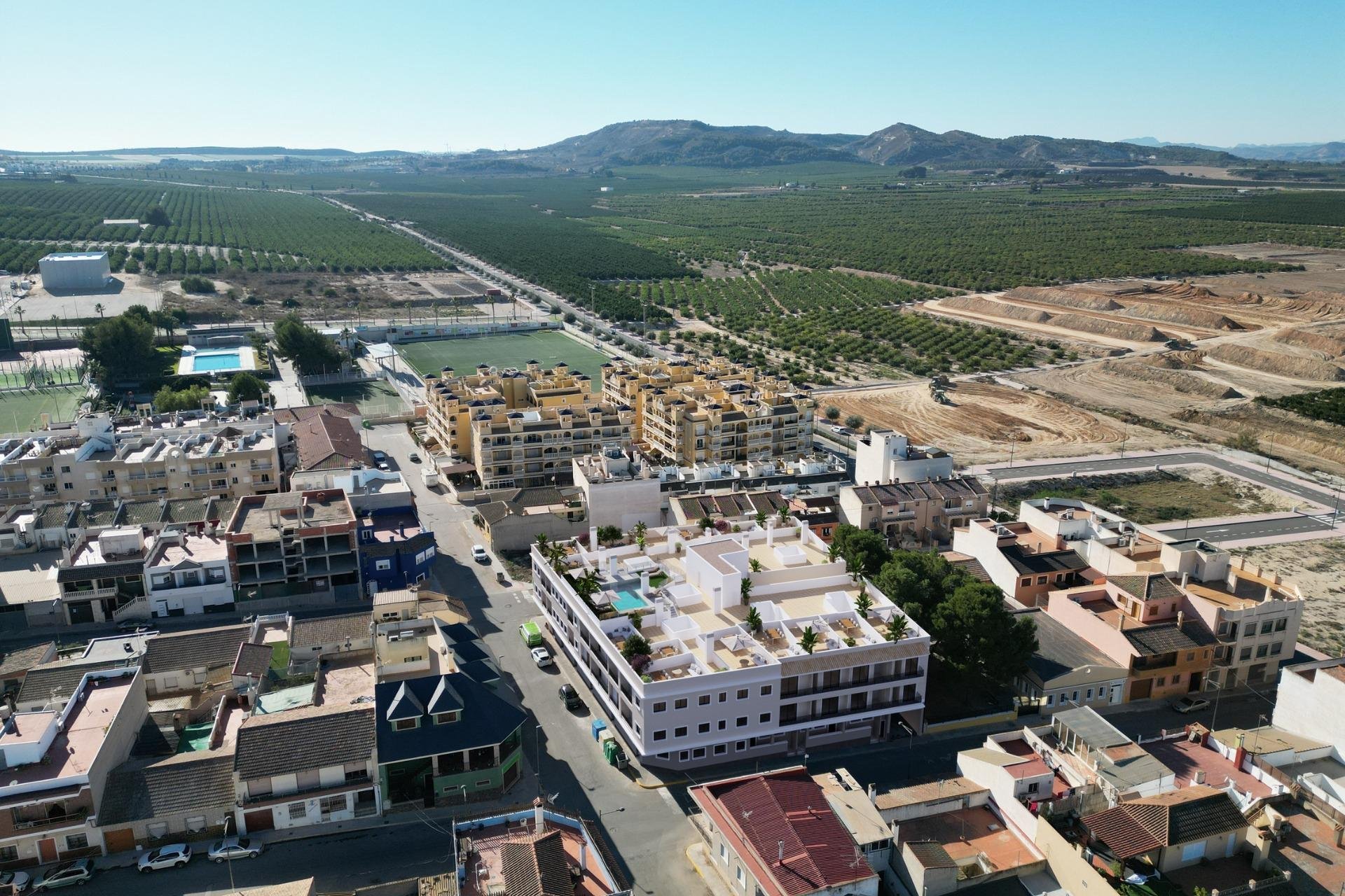Obra nueva - Apartamento planta baja -
Algorfa - Pueblo