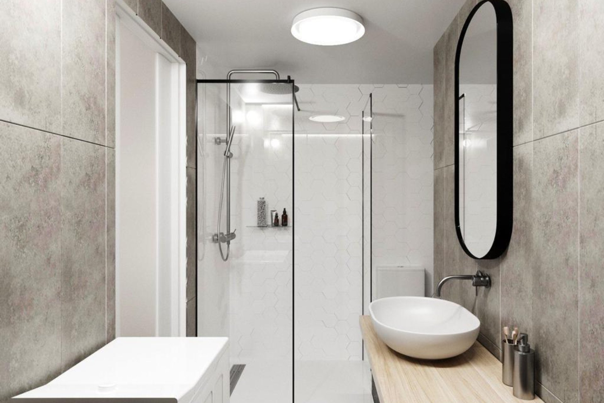 Obra nueva - Apartamento planta baja -
Alicante - Centro