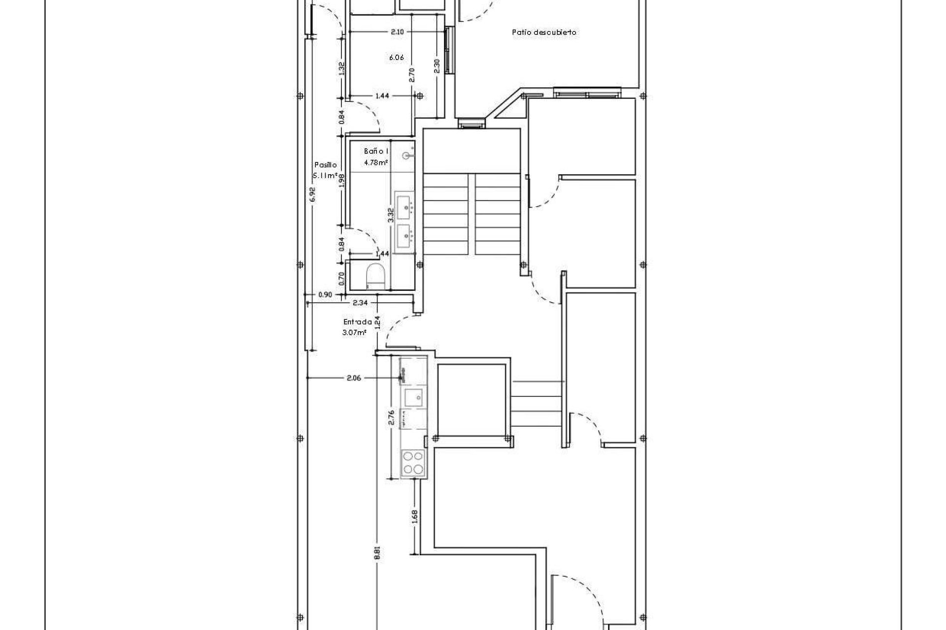 Obra nueva - Apartamento planta baja -
Alicante - Centro
