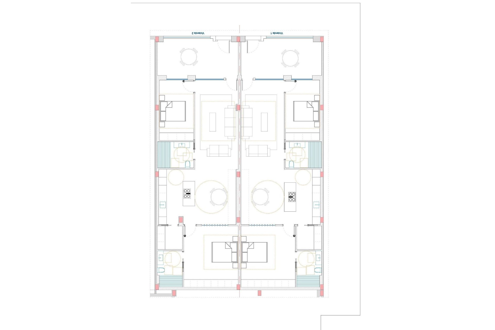 Obra nueva - Apartamento planta baja -
Catral - pueblo
