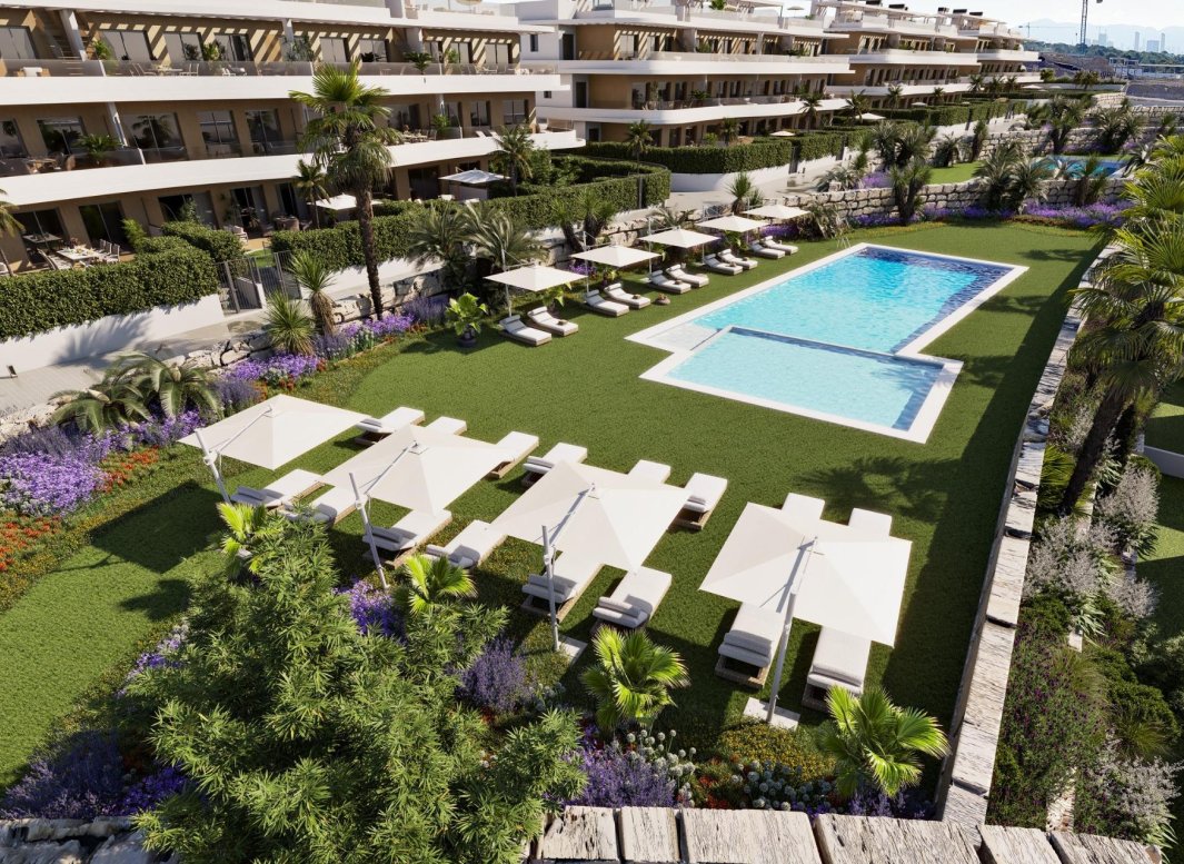 Obra nueva - Apartamento planta baja -
Finestrat - Campana Garden